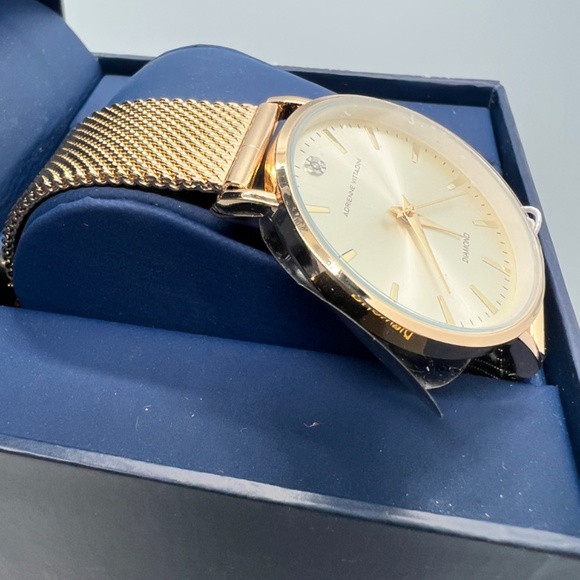 Adrienne  Vittadini Womens Diamond Watch main image 5